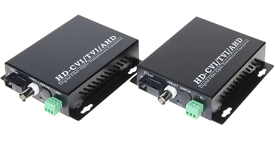 CONVERSOR DE V DEO DE FIBRA PTICA OVH 1D SC 1X VIDEO RS 485 CONJUNTO TXRX